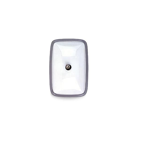 Wide Angle Flat 6.5 X10 White Steel